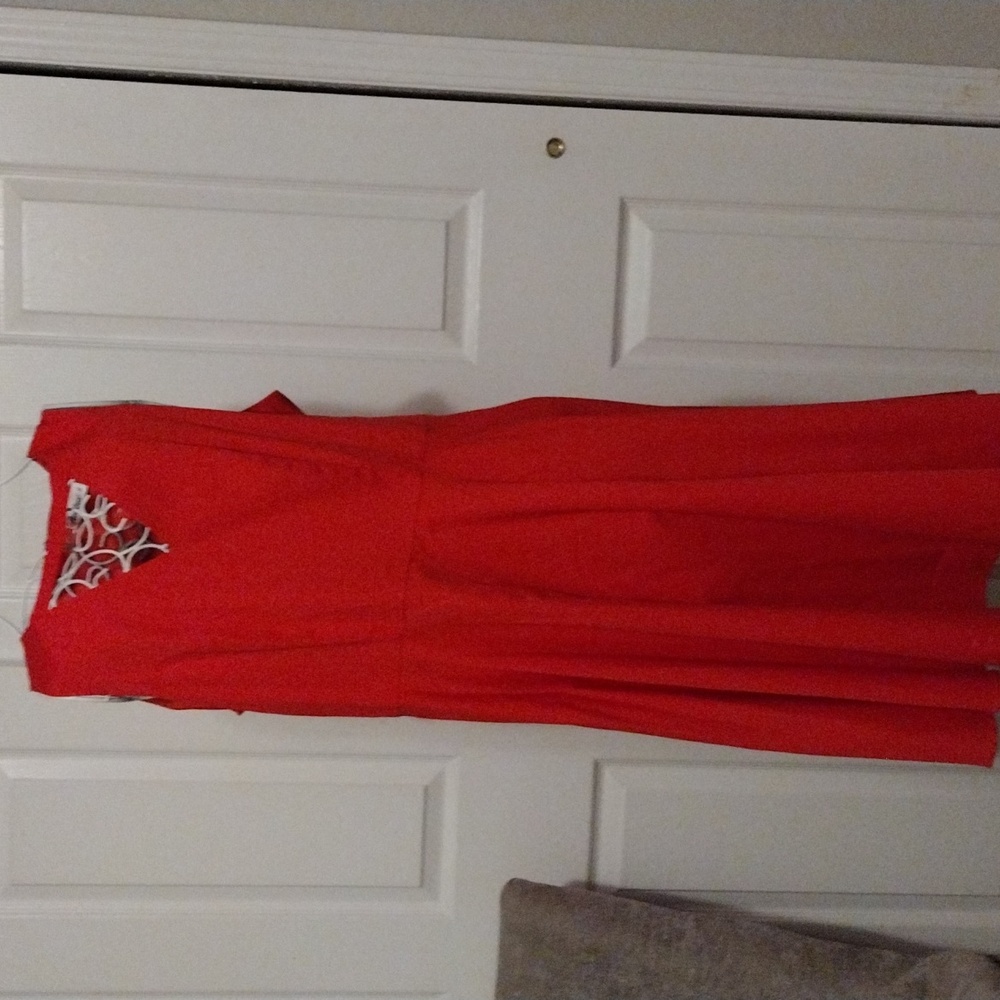 Red dress